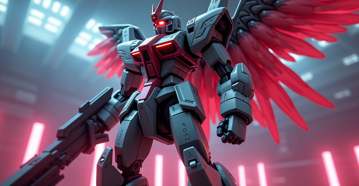 Robot BREAK ARTS III siap bertempur