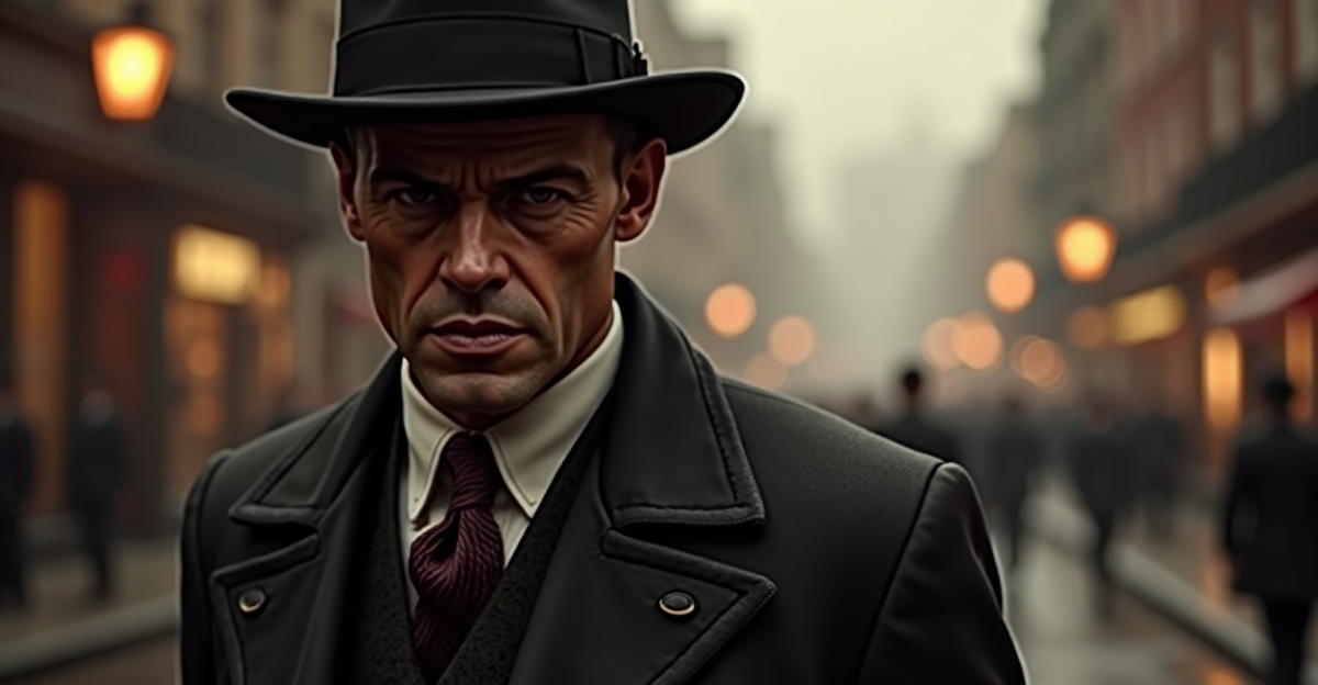 Poster game Mafia The Old Country dengan karakter utama bergaya klasik